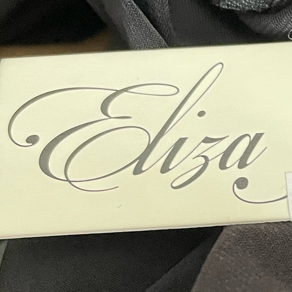 Beautiful Black wrap like Dress Eliza Brand New - Picture 6 of 9